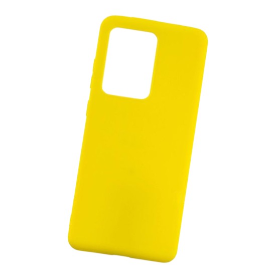 Silicone Case for Samsung Galaxy Note 20 Ultra Yellow